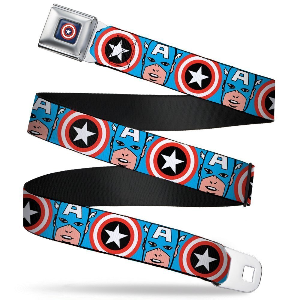 4187 Seatbelt Belt Captain America XL